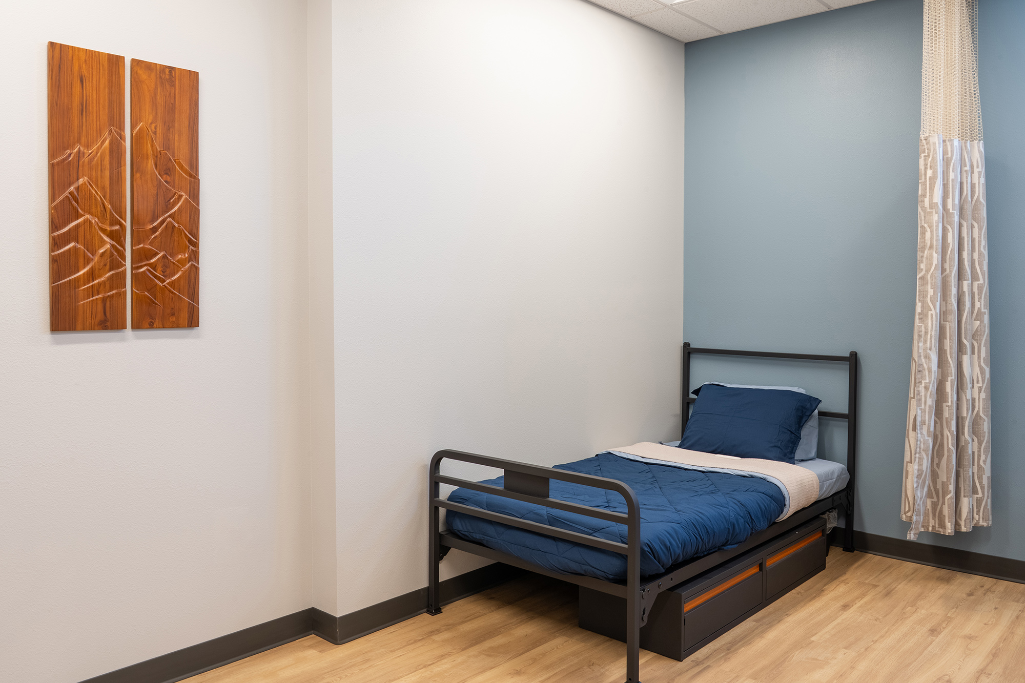 Bridgeway Recovery medical center individual patient room