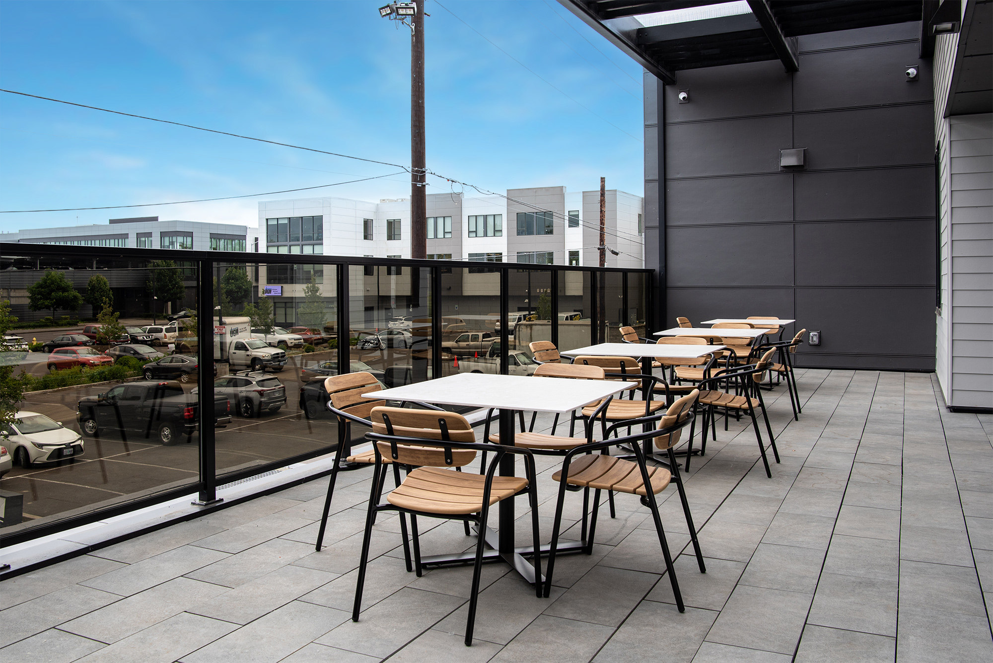 Bridgeway Recovery medical center patio